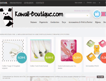 Tablet Screenshot of kawaii-boutique.com
